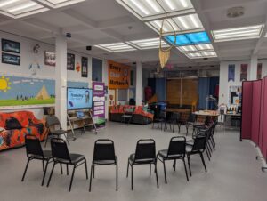 Our First Proteching our Elder workshop Setting 
